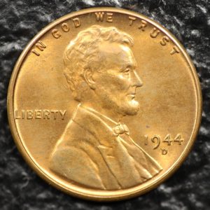 1944-D Lincoln Cent - 00006 -Obv