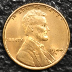 1944-D Lincoln Cent - 00007 -Obv