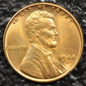 1944-D Lincoln Cent - 00008 -Obv