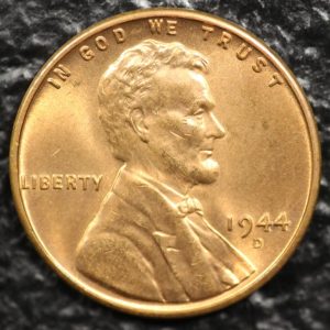 1944-D Lincoln Cent - 00009 -Obv