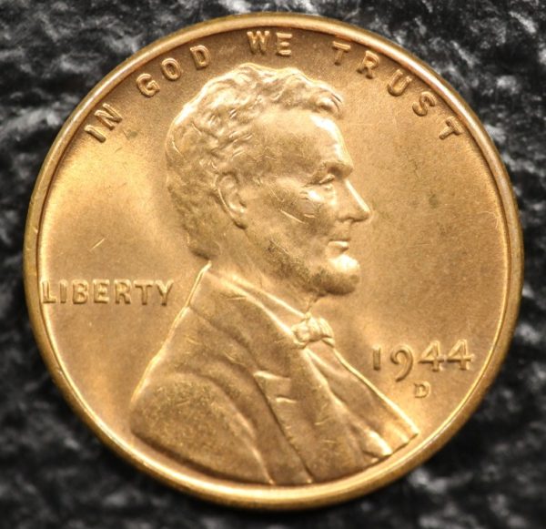 1944-D Lincoln Cent - 00009 -Obv