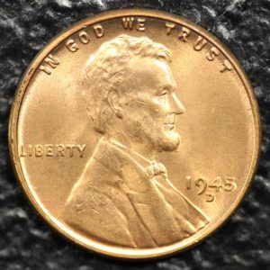 1945-D Lincoln Cent - 00002 -Obv