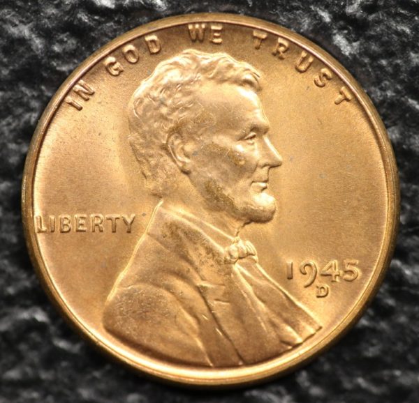 1945-D Lincoln Cent - 00003 -Obv