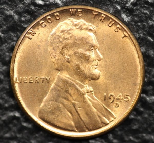 1945-D Lincoln Cent - 00004 -Obv