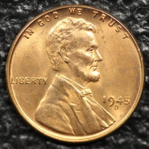 1945-D Lincoln Cent - 00005 -Obv