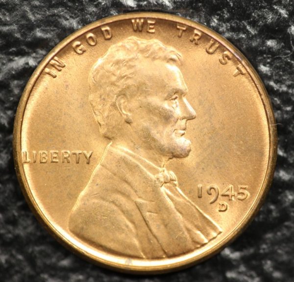 1945-D Lincoln Cent - 00011 -Obv