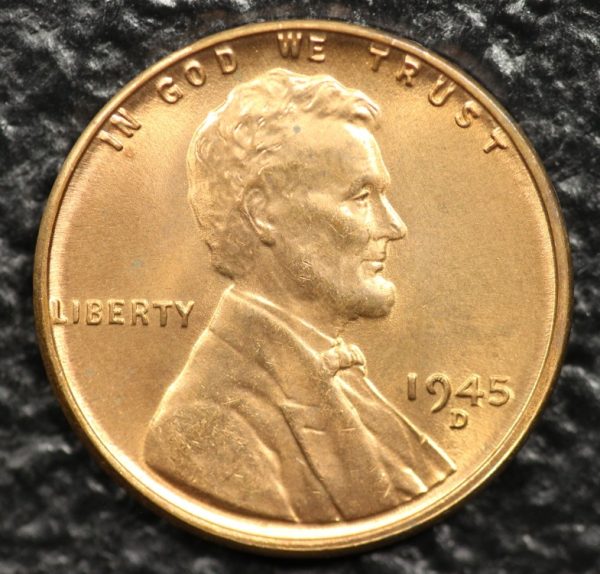 1945-D Lincoln Cent - 00012 -Obv