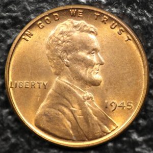 1945 Lincoln Cent - 00003-Obv