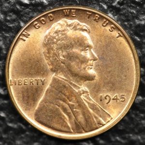 1945 Lincoln Cent - 00004-Obv