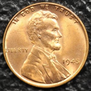 1945 Lincoln Cent - 00005-Obv