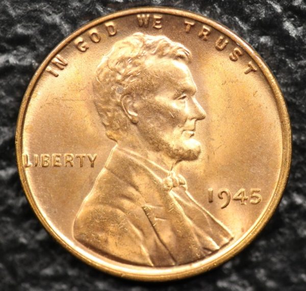 1945 Lincoln Cent - 00005-Obv