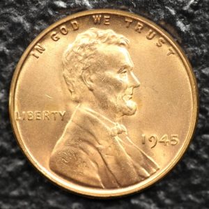 1945 Lincoln Cent - 00006-Obv