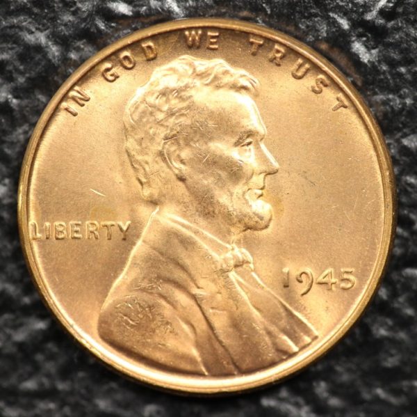1945 Lincoln Cent - 00006-Obv