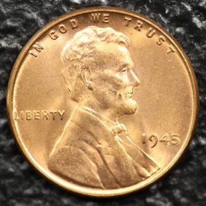 1945 Lincoln Cent - 00007-Obv