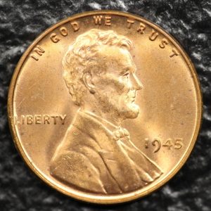 1945 Lincoln Cent - 00008-Obv