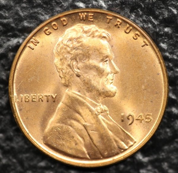1945 Lincoln Cent - 00008-Obv