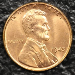 1945 Lincoln Cent - 00009-Obv