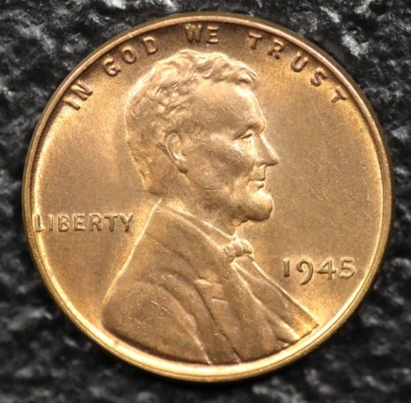 1945 Lincoln Cent - 00010-Obv