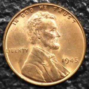 1945 Lincoln Cent - 00011-Obv