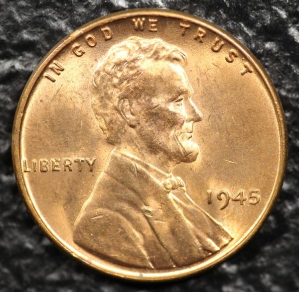 1945 Lincoln Cent - 00011-Obv
