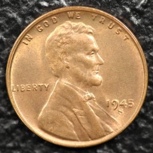 1945-S Lincoln Cent - 00001-Obv