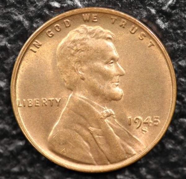 1945-S Lincoln Cent - 00001-Obv