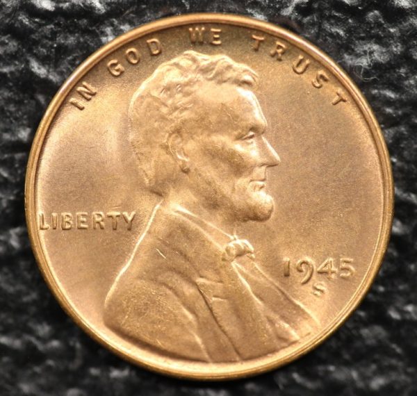1945-S Lincoln Cent - 00003-Obv