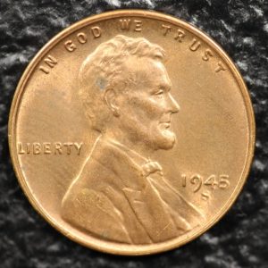 1945-S Lincoln Cent - 00007-Obv