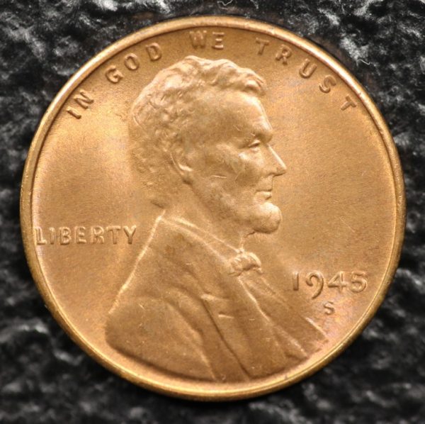 1945-S Lincoln Cent - 00008-Obv