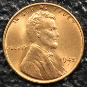 1945-S Lincoln Cent - 00010-Obv
