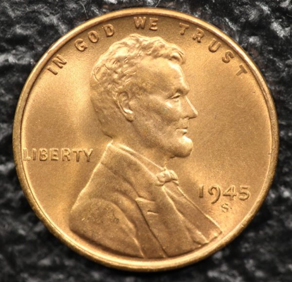 1945-S Lincoln Cent - 00010-Obv