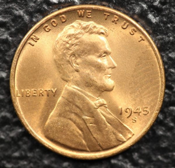 1945-S Lincoln Cent - 00011-Obv