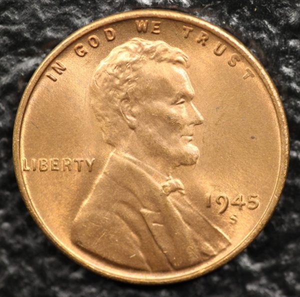 1945-S Lincoln Cent - 00012-Obv